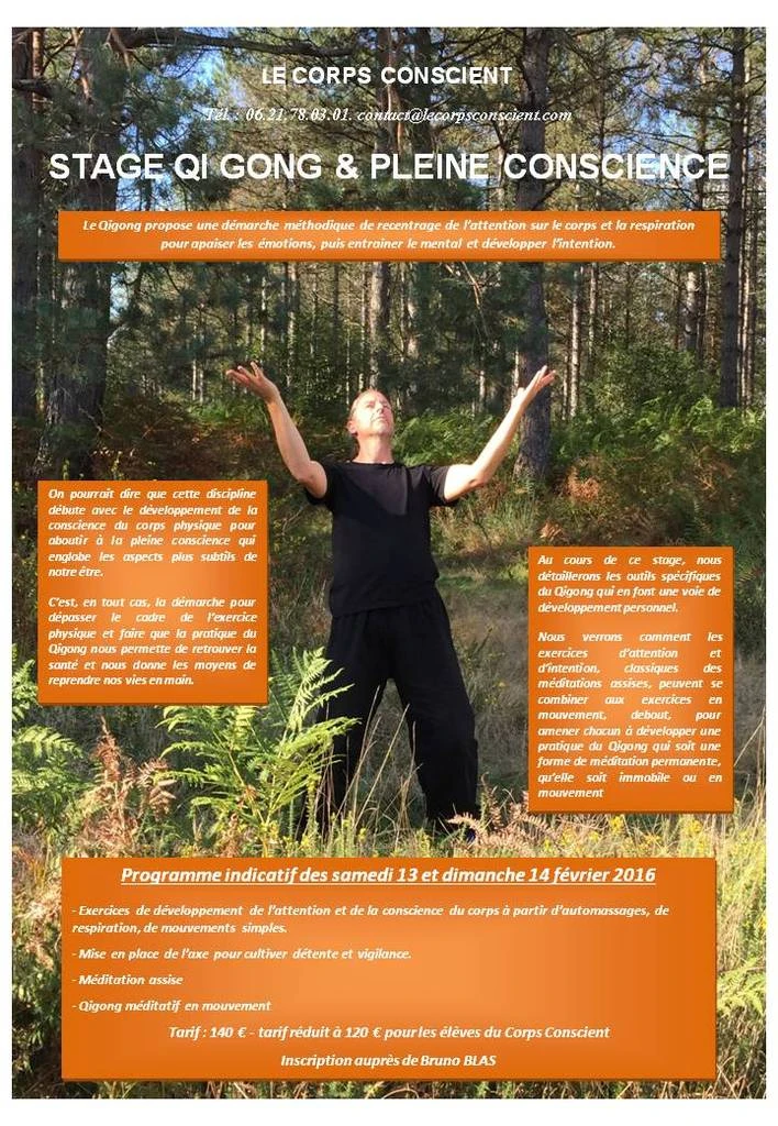 Stage Qigong &amp; méditation
