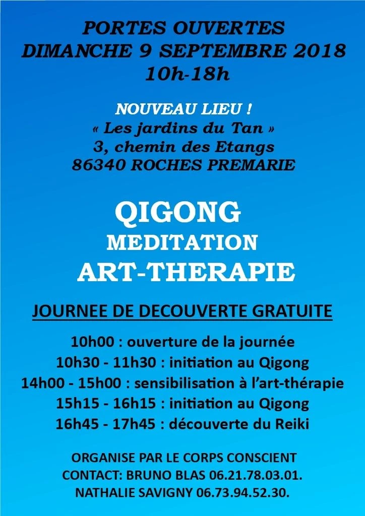 Journée porte ouverte et calendrier de saison