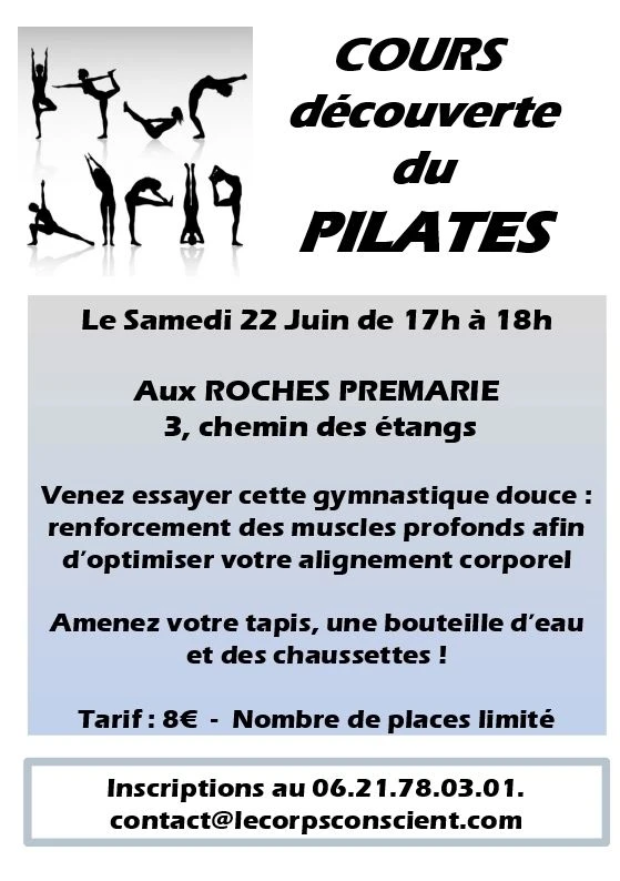 Cours découverte du Pilates