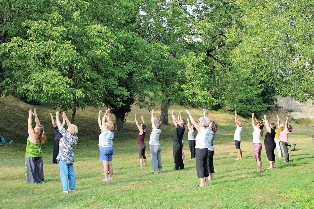 Cours dans le parc du clors des Roches, à deux pas des Jardins du Tan